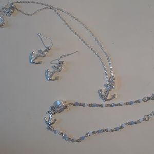 Anchor Jewelry Set